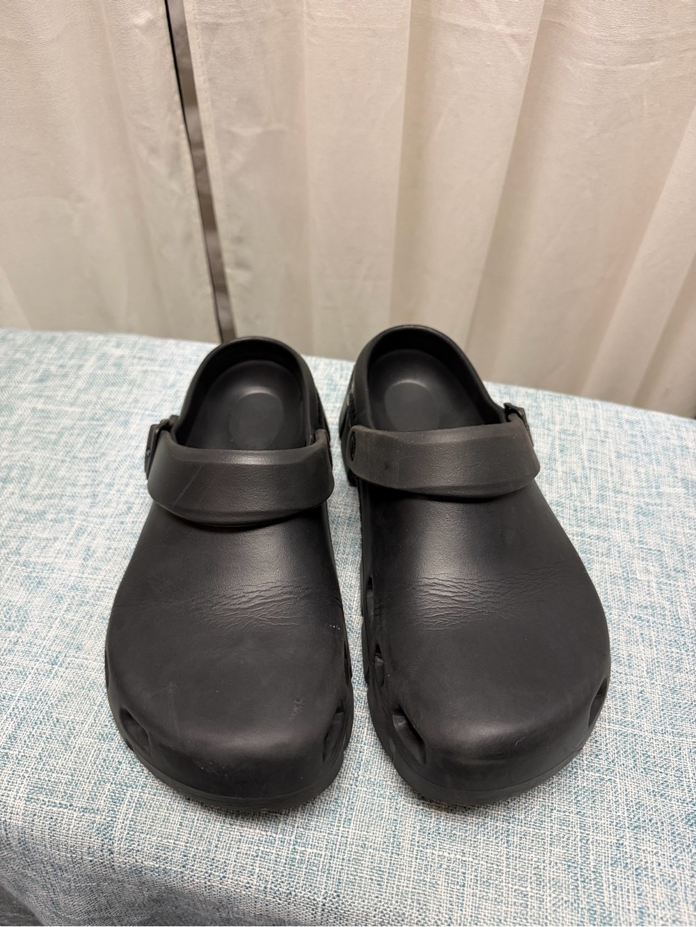 Birkenstock Black Women's Slip-On Clogs with Adjustable Strap
